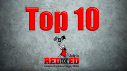 Top 10 ways to support Red for Ed