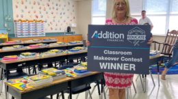 Pamela Hamilton classroom makeover winner