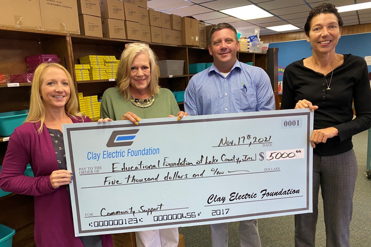 Donation from Clay Electric 2021