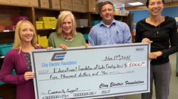 Donation from Clay Electric 2021