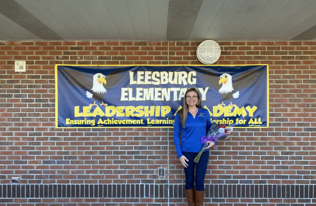 Teacher of the Year finalist Jessica Noblin from Leesburg Elementary
